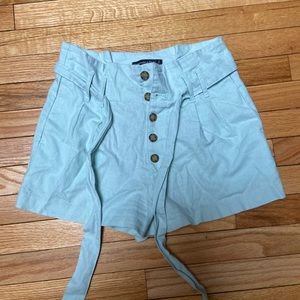 Light blue shorts